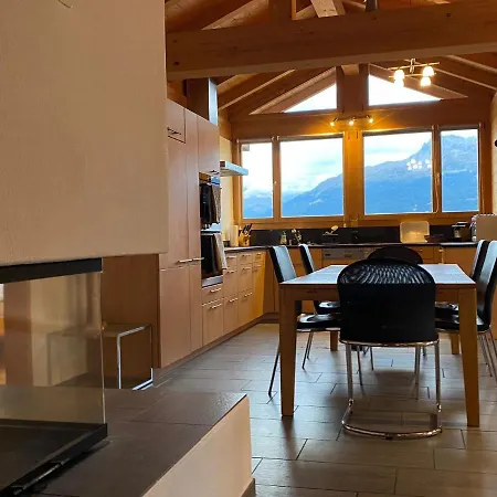 Apartment Attic In The Alps